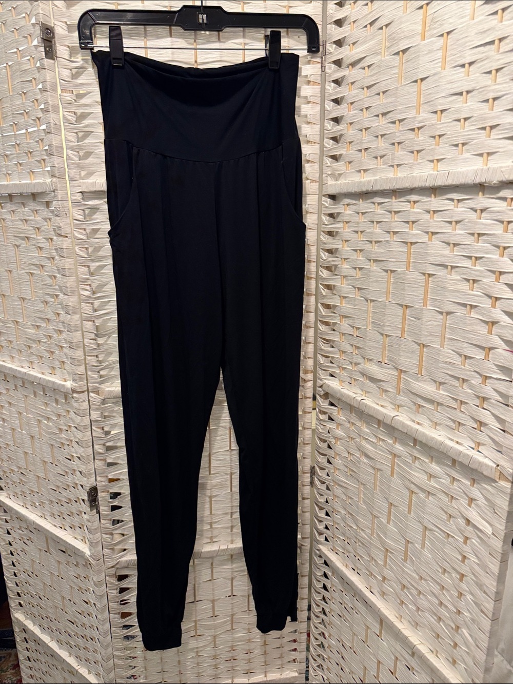 Commando Black High-Rise Stretch Joggers
